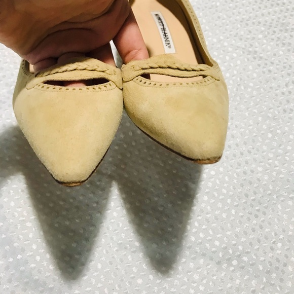 Manolo blahnik suede kitten heel - Picture 8 of 14